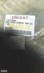 716767808 FİAT PALİO ARKA ÇAMURLUK BANDI ÇITASI SAĞ SW