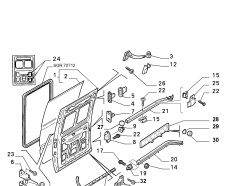 1476992080 PEUGEOT EXPERT FİAT SCUDO KAPI KIZAK KARŞILIĞI