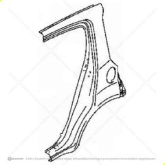 64511-51K00-P31 SUZUKİ SPLASH SOL ARKA CAMURLUK