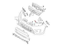 71734-53S00-000 SUZUKİ VİTARA FAR VE ÖN TAMPON BAĞLANTI BRAKETİ AYAĞI SOL