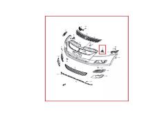 71734-68L00-000 SUZUKİ SWİFT ÖN TAMPON SOL FAR BAĞLANTI AYAĞI BRAKETİ